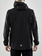 Craft Sport Training Jacket Zaero Anorak 3.0 (lightweight, wind and water resistant) black Men